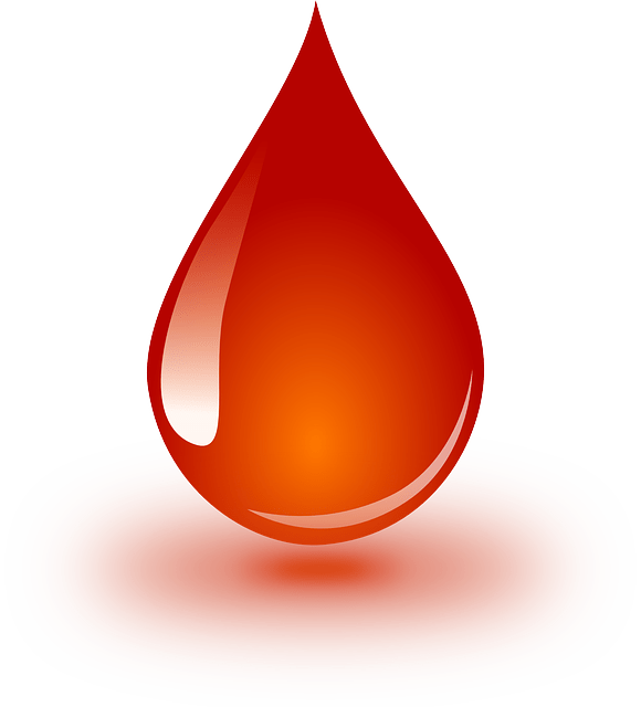 graphic of a blood drop