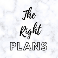 graphic that says The Right Plans